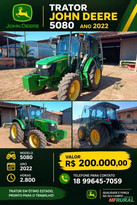 Trator 2.800 horas Imagem Trator 2.800 horas