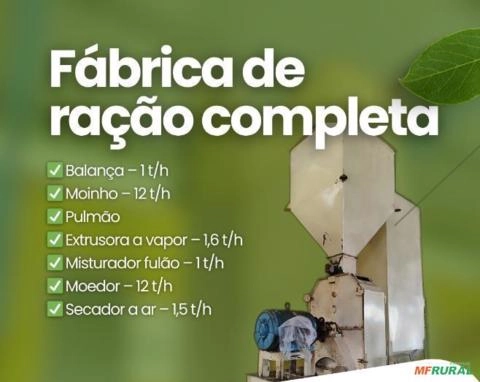 FABRICA DE RAÇÃO PARA PEIXE Imagem FABRICA DE RAÇÃO PARA PEIXE