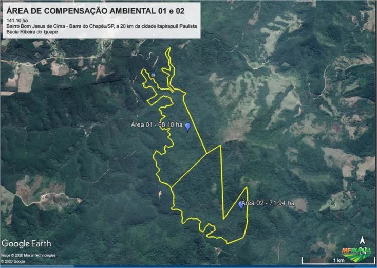 Área para Compensação Ambiental