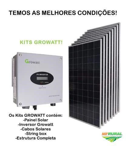 Kits Solares - Growatt -WIFI