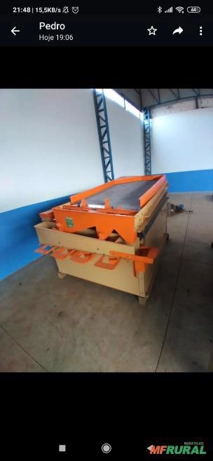 Pré limpeza Kleper Weber 40 toneladas Imagem Pré limpeza Kleper Weber 40 toneladas