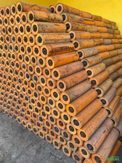 ROLETES PARA ESTEIRA TRNASPORTADORA - 50 Toneladas Imagem ROLETES PARA ESTEIRA TRNASPORTADORA - 50 Toneladas
