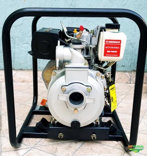 Imagem MOTOBOMBA DIESEL 5CV 4T AUTOESCOVANTE BRANCO + 14 MTS DE TUBO SANFONADO - NOVA NA CAIXA Imagem MOTOBOMBA DIESEL 5CV 4T AUTOESCOVANTE BRANCO + 14 MTS DE TUBO SANFONADO - NOVA NA CAIXA