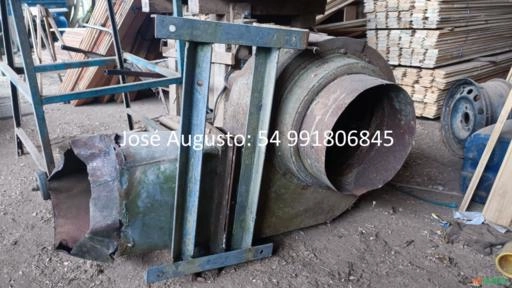 EXAUSTOR DE RESÍDUOS ROTOR 600 X 200 C/ TUBULAÇÃO, MOTOR 7,5CV TRIFÁSICO Imagem EXAUSTOR DE RESÍDUOS ROTOR 600 X 200 C/ TUBULAÇÃO, MOTOR 7,5CV TRIFÁSICO