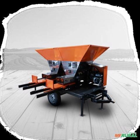 Ensacadora de Silagem - Sertaneja Intermediária Inox Gasolina Imagem Ensacadora de Silagem - Sertaneja Intermediária Inox Gasolina