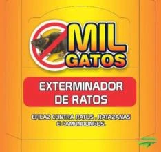 Mil Gatos (Poderoso Raticida, Mata Ratos, Camundongos, Ratazanas)