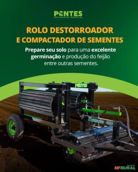 ROLO FACA COM KIT DESTORROADOR Imagem ROLO FACA COM KIT DESTORROADOR