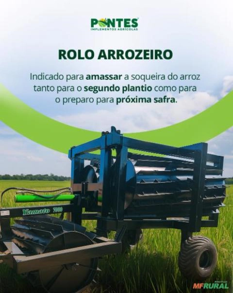 ROLO FACA ARROZEIRO Imagem ROLO FACA ARROZEIRO