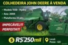 Colhedeira John Deere 1550 Imagem Colhedeira John Deere 1550
