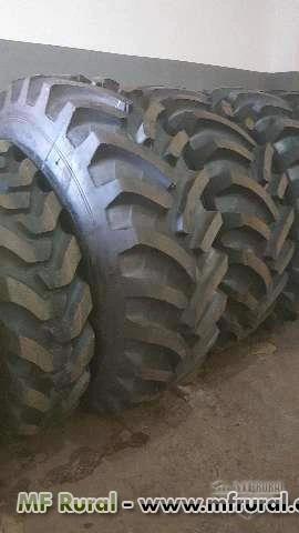 pneus de trator e terraplanagem