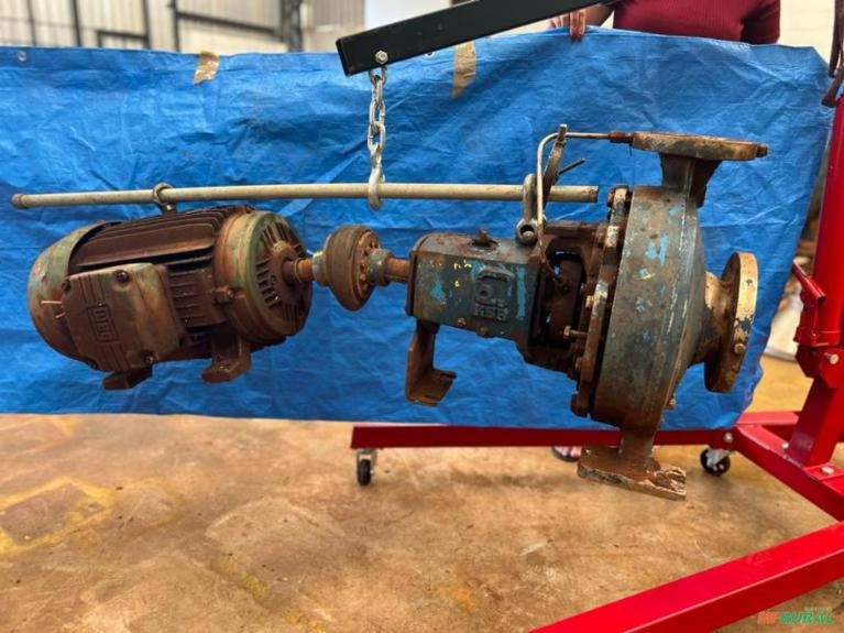 Conjunto Motor Bomba KBS Vazão: 100M³/H 40MCA Imagem Conjunto Motor Bomba KBS Vazão: 100M³/H 40MCA