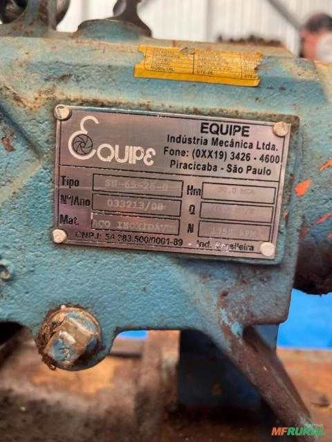 Imagem Conjunto Motor Bomba Equipe SN-65-26-8 VAZÃO:40M³ X 30MCA Imagem Conjunto Motor Bomba Equipe SN-65-26-8 VAZÃO:40M³ X 30MCA