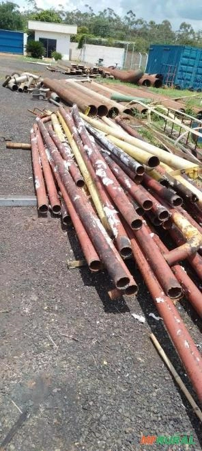 Imagem Tubos em aço carbono sch20 3” e 4” Imagem Tubos em aço carbono sch20 3” e 4”