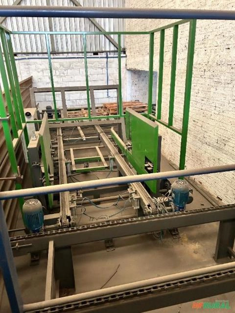 Imagem Linha de Pallets Completa - MUITO POUCO USADA Imagem Linha de Pallets Completa - MUITO POUCO USADA