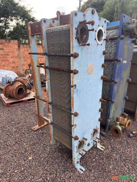 Imagem Trocador de calor APV 133- Placas Imagem Trocador de calor APV 133- Placas