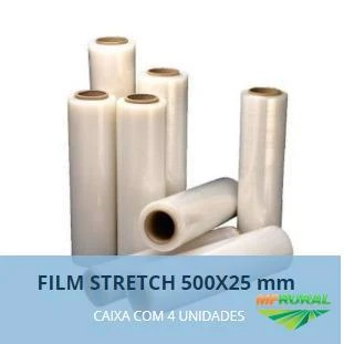 Filme Stretch (filme para paletização bobinas de 2,5 kg