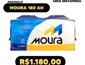 Bateria MOURA 180 AH
