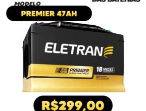 Bateria ELETRAN PREMIER 47AH