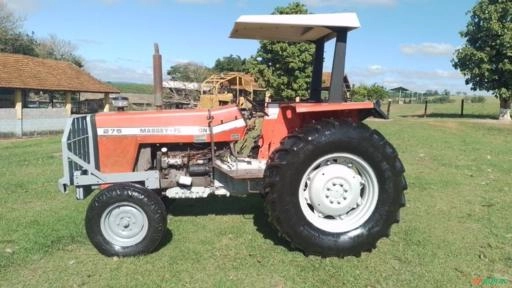 Trator Massey Ferguson 275 – Ano 1991 – Pneus novos e comando triplo (Raridade) Imagem Trator Massey Ferguson 275 – Ano 1991 – Pneus novos e comando triplo (Raridade)