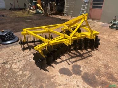 Grade Hidraulica 24 discos Reformada e Pintada Imagem Grade Hidraulica 24 discos Reformada e Pintada