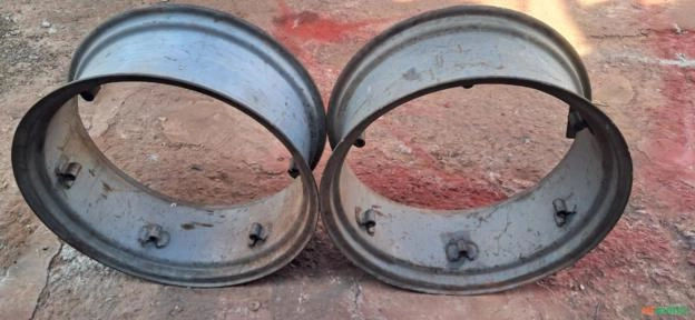PAR DE AROS PARA TRATOR 28" E 38" Imagem PAR DE AROS PARA TRATOR 28" E 38"