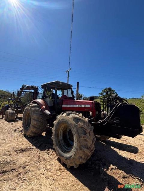 Trator Massey Ferguson 680 HD 2008 Imagem Trator Massey Ferguson 680 HD 2008