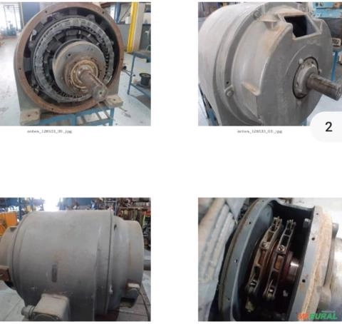 Hidrogerador 325 kVa, 900 RPM (8 pólos), 4.160 v. Imagem Hidrogerador 325 kVa, 900 RPM (8 pólos), 4.160 v.