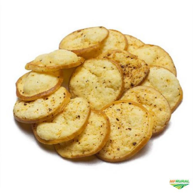 Queijo Provolone Desidratado de Canastra 4kg em Chips Redondos