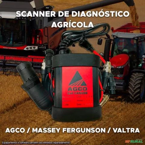 SCANNER DE DIAGNÓSTICO AGRÍCOLA AGCO EDT VALTRA / MASSEY FERGUNSON / FENDT / 2023