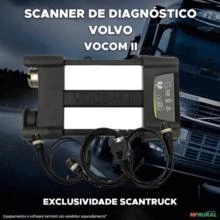 SCANNER DE DIAGNÓSTICO VOLVO VOCOM 2 TRUCK E BUS EURO 6 2023