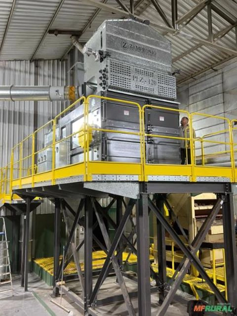 Máquina de Pré-Limpeza Zamprônio – 60t/h e 120t/h Imagem Máquina de Pré-Limpeza Zamprônio – 60t/h e 120t/h