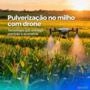 Pulverização agrícola com drone Imagem Pulverização agrícola com drone
