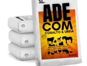 ADE com cobalto e ureia/ Suplemento vitamínico para alimentação animal fd 20kg