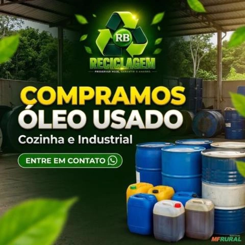 Compramos óleo vegetal usado, gorduras em todo Brasil Imagem Compramos óleo vegetal usado, gorduras em todo Brasil