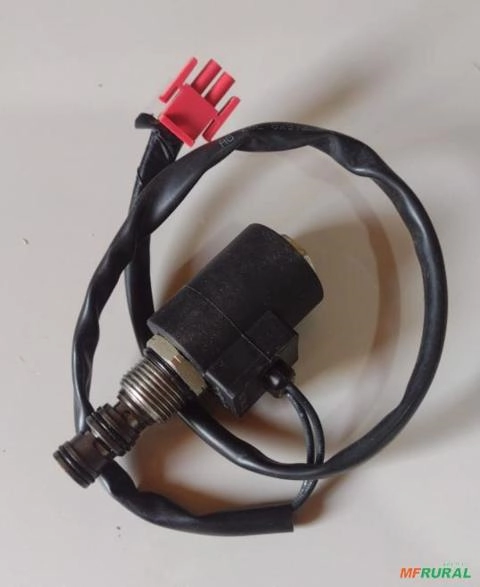 Conjunto valvula solenoide tratores CNH Imagem Conjunto valvula solenoide tratores CNH