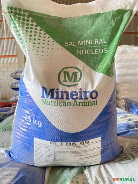 Suplemento mineral – 80g de fósforo para sistemas intensivos Imagem Suplemento mineral – 80g de fósforo para sistemas intensivos