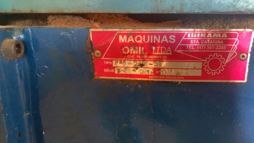 Imagem Plaina moldureira 8 eixos Imagem Plaina moldureira 8 eixos