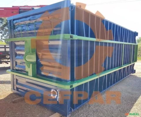 Caçamba Roll On Roll Off - Container Maritimo 20 Pes Dry