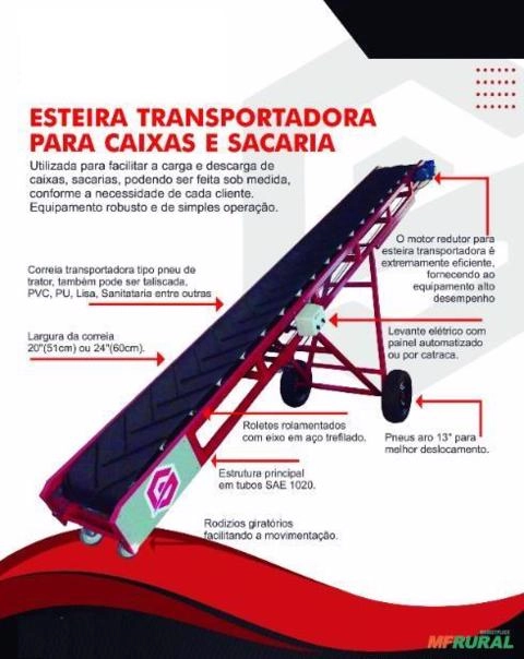 Imagem Esteira Transportadora em V (Granel) – Esteira para Cama de Frango Imagem Esteira Transportadora em V (Granel) – Esteira para Cama de Frango