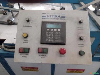 MÁQUINA DE CORTE/COSTURA AUTOMÁTICA VITRA Imagem MÁQUINA DE CORTE/COSTURA AUTOMÁTICA VITRA