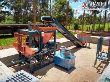 Máquina para produção de Blocos e Pavimentos Imagem Máquina para produção de Blocos e Pavimentos
