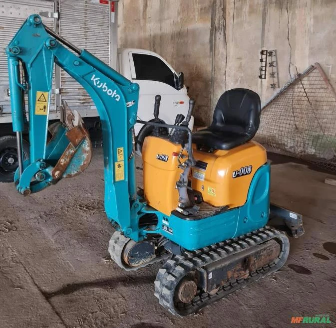 Mini - Escavadeira Kubota u-008 2015