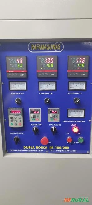 Extrusora dupla rosca Imagem Extrusora dupla rosca