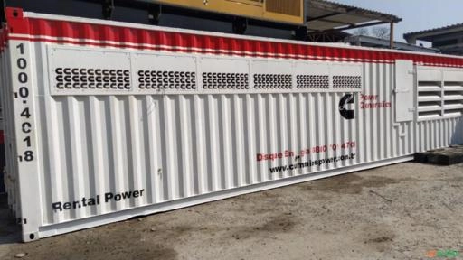 GRUPO GERADOR DE ENERGIA CARENADO 1250/1000 KVA Imagem GRUPO GERADOR DE ENERGIA CARENADO 1250/1000 KVA