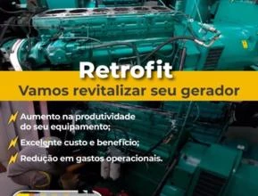 Retrofit (Modernização e Revitalização) de Grupos Geradores de Energia SC
