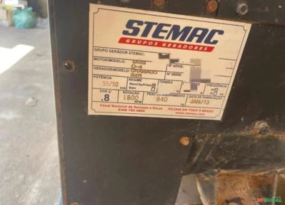 Imagem GERADOR DE ENERGIA 55/50 KVA/ ANO: 2013 Imagem GERADOR DE ENERGIA 55/50 KVA/ ANO: 2013