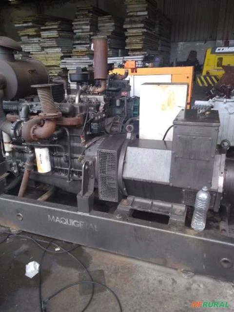 Imagem GERADOR DE ENERGIA 150 KVA/ ANO 1998/ 759 HRS/ PAINEL DE COMANDO ANALÓGICO Imagem GERADOR DE ENERGIA 150 KVA/ ANO 1998/ 759 HRS/ PAINEL DE COMANDO ANALÓGICO