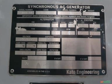 Imagem Geradores de Energia Caterpillar 3142 3000 kVA Ano 2011 C280-8 31423000kVA Imagem Geradores de Energia Caterpillar 3142 3000 kVA Ano 2011 C280-8 31423000kVA
