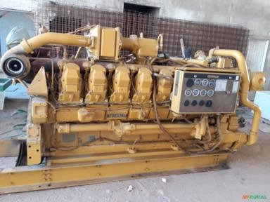 Motor Estacioná a Diesel A Gás Caterpillar 3516G Imagem Motor Estacioná a Diesel A Gás Caterpillar 3516G