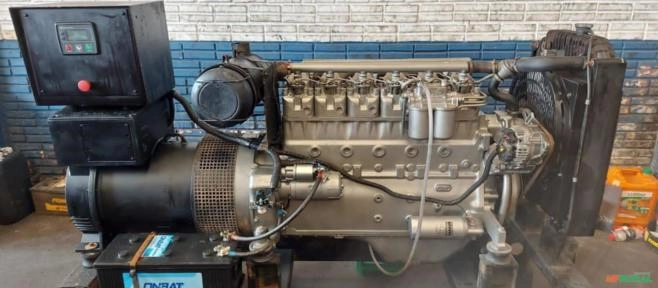 Gerador de Energia Aberto 80 kVA Mwm + Weg 80kVA Imagem Gerador de Energia Aberto 80 kVA Mwm + Weg 80kVA